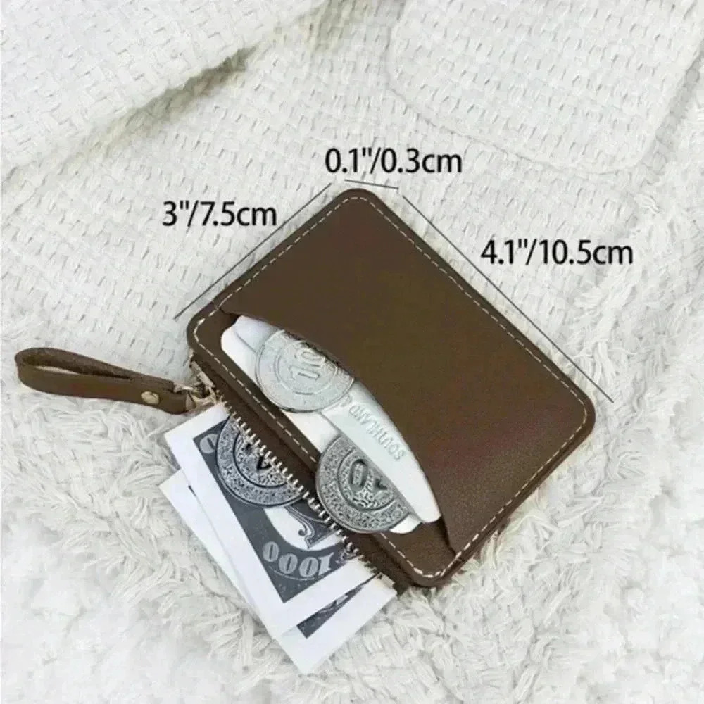 ⚠️Clearance🤎Small Cardholder Coffee Brown Wallet - Picture 4 of 4